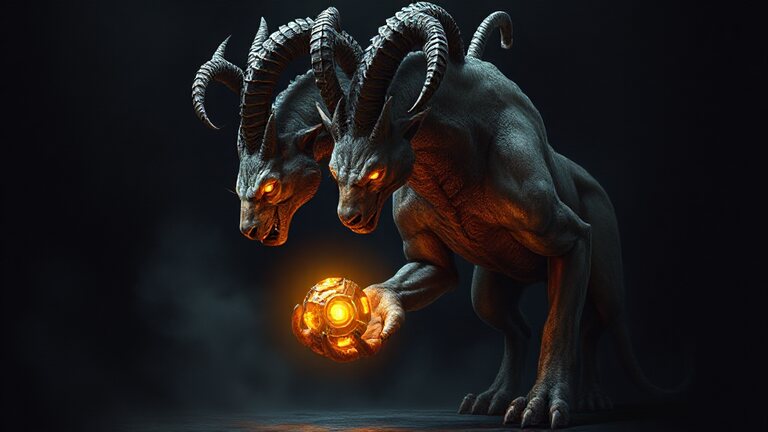 Chimaera — the many-headed beast examining one glowing mechanism